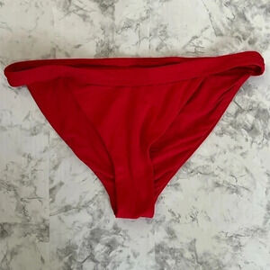 Andie Swim Red Banded Cheeky Bottom Style #AB313 - XL